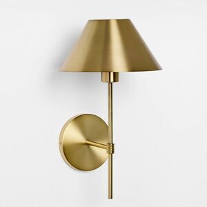 Open Box - Metal Wall Sconce Brass - Threshold designed with  Brass